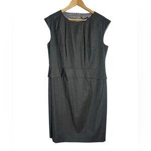Boss Charcoal Midi Dress
